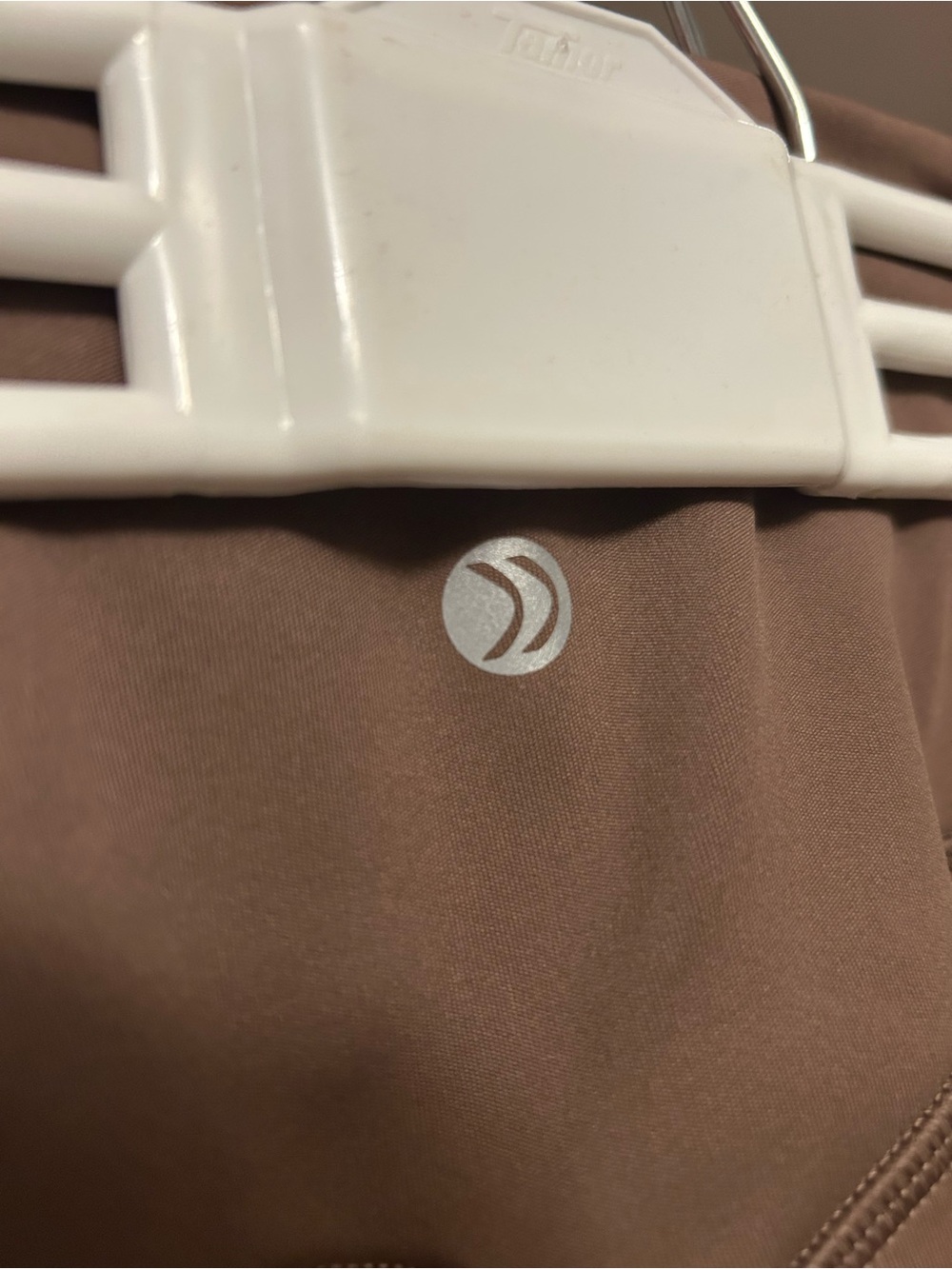 Women's Wide-Leg Active Leggings in Taupe - Picture 6 of 8
